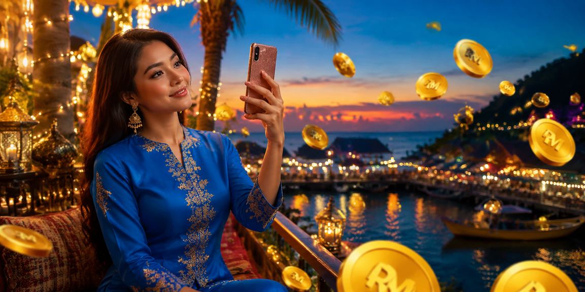 Pengguna Malaysia mengakses platform 6000 melalui mudah alih dengan gaya tempatan